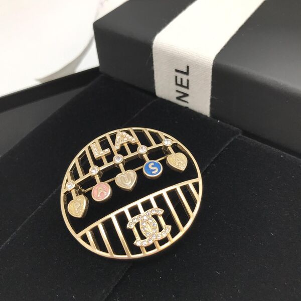 Брошь Chanel бронзовый 10372-2