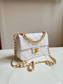 Сумка Chanel женский кожа белый 155756-2