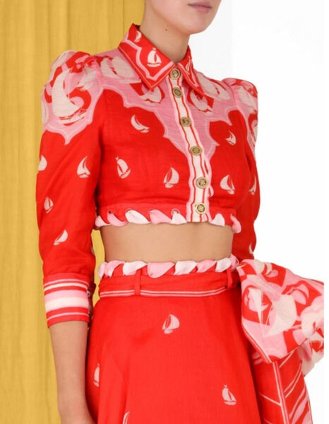 Костюм Zimmermann женский бордовый 116869-4