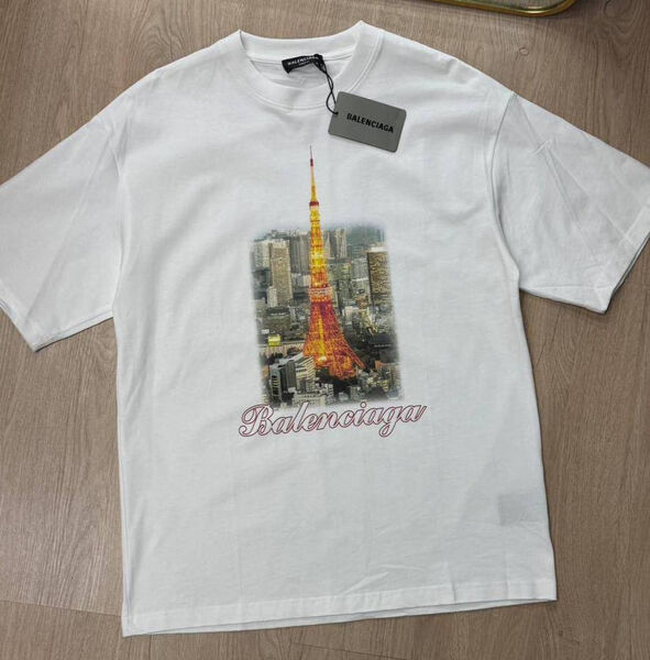Футболка Balenciaga женский белый 187783