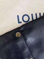 Юбка Louis Vuitton женский кожа черный 125061-5