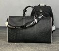 Дорожная сумка Louis Vuitton мужской кожа swift черный,серебристый 106013