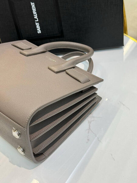 Сумка Saint Laurent Sac De Jour женский кожа бежевый 142011-7
