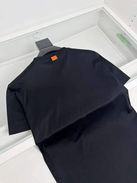 Мужская футболка Hermès мужской черный 190154-5