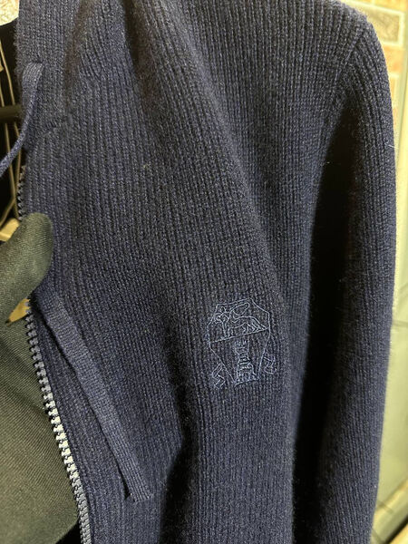 Мужской кардиган Brunello Cucinelli мужской графитовый 159098-7