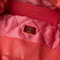 Сумка Chanel 22 женский кожа оранжевый 126350-7