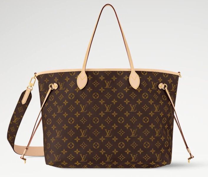 Сумка Louis Vuitton Neverfull Gm женский канва 167710