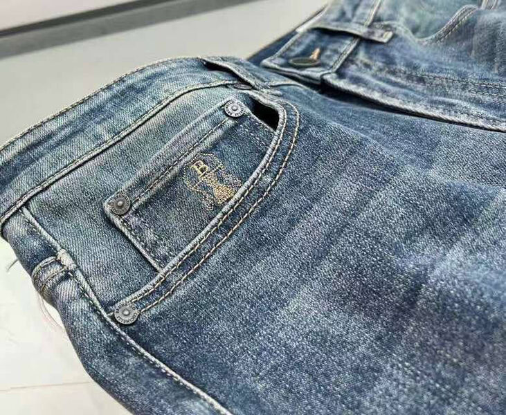 Мужские джинсы Brunello Cucinelli мужской джинса бирюзовый 133673-4