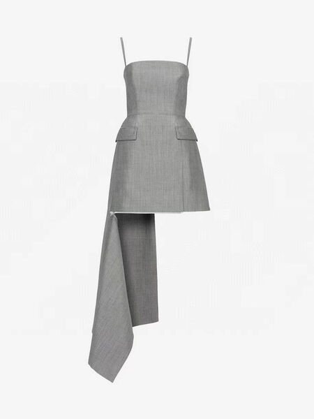 Платье Alexander McQueen женский графитовый 130297-2
