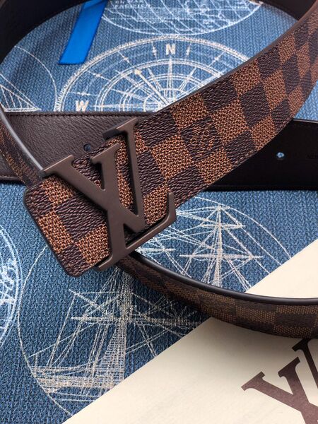 Ремень Louis Vuitton мужской канва 63612-2