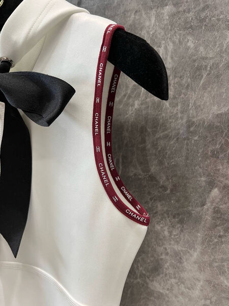 Боди Chanel женский белый 172457-6