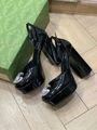Туфли Gucci женский кожа черный 136110-2