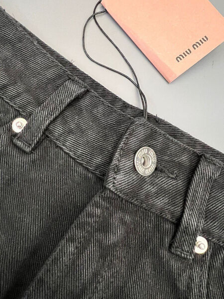 Юбка Miu Miu женский черный 99036-4