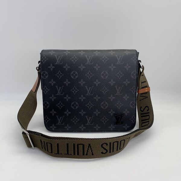 Мужская сумка мессенджер Louis Vuitton мужской канва графитовый 41194-3