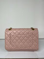 Сумка Chanel Vintage 25 см женский кожа оранжевый 102746-5