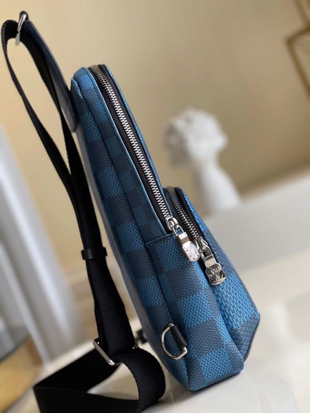 Мужская сумка слинг Louis Vuitton мужской канва синий 76287-5