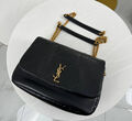 Сумка Saint Laurent женский кожа черный 160323-2
