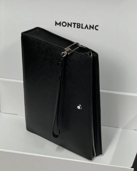Мужской клатч Montblanc мужской кожа 196013-5