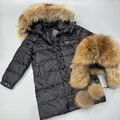 Детский пуховик Prada черный 177434-2