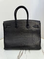 Сумка Hermès Birkin 30 женский кожа черный 162962-2