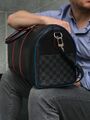 Дорожная сумка Louis Vuitton мужской канва черный 19178-6
