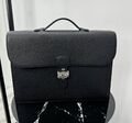 Мужской порфель Hermès мужской кожа черный 96815-1