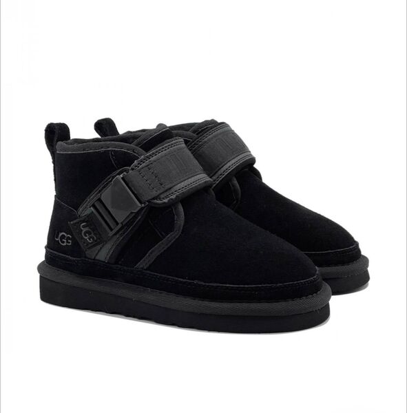 Детские угги Ugg овчина черный 177201