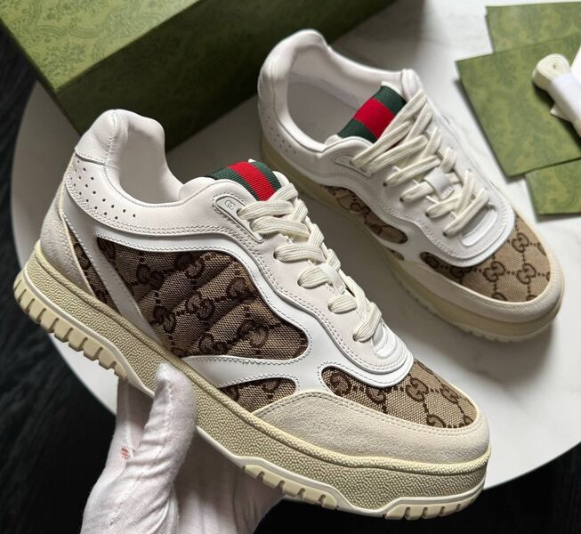 Мужские кеды Gucci 146776