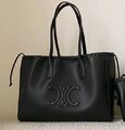 Сумка Celine женский кожа черный 124067-1