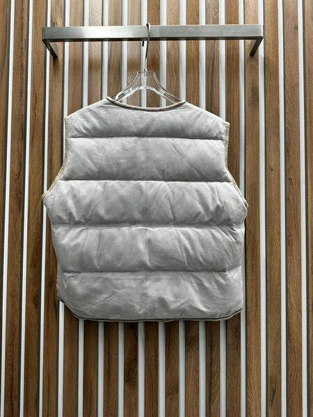 Жилет Brunello Cucinelli женский графитовый 137764-5
