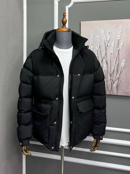 Мужской пуховик Moncler мужской черный 167553-2