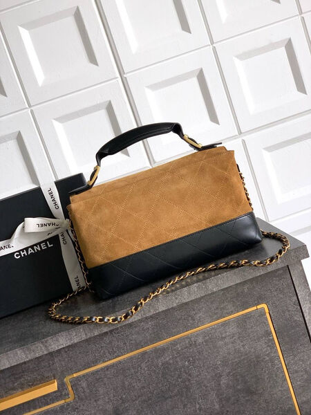 Сумка Chanel женский кожа черный 195080-3