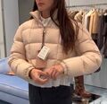 Пуховик Miu Miu женский бежевый 164422-1