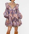Платье Zimmermann женский фиолетовый 102448-1