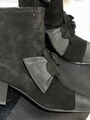 Ботильоны Chanel женский замша черный 131474-3