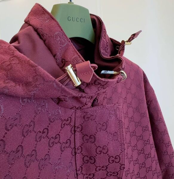 Куртка Gucci женский бордовый 156581-7