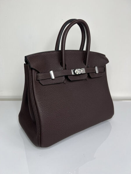 Сумка Hermès Birkin 25 женский кожа 139372-2