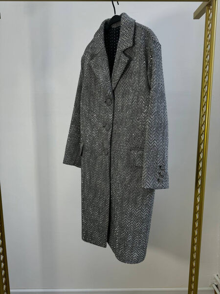 Пальто Ermanno Scervino женский графитовый 172268-2