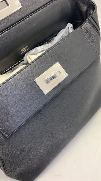 Сумка Hermès женский кожа черный 75238-2