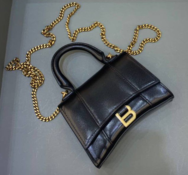 Сумка Balenciaga женский кожа черный 72299