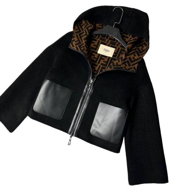Пальто Fendi женский черный 128650