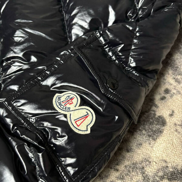 Мужской пуховик Moncler мужской черный 171378-2