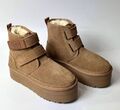 Угги Ugg женский замша темно-бежевый 129868
