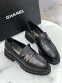 Лоферы Chanel женский кожа черный 122395-4