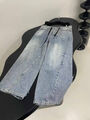 Джинсы Balenciaga женский джинса бирюзовый 167116-7