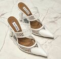 Туфли Alaïa женский кожа белый 153570-1