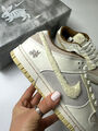 Кеды Nike женский кожа бежевый 120876-2