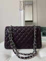 Сумка Chanel 2.55 женский кожа фиолетовый 146986-3