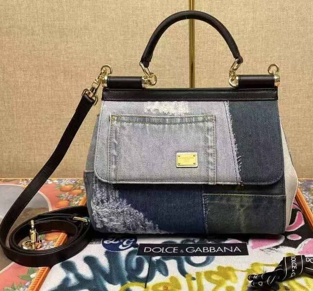Сумка Dolce & Gabbana женский джинса графитовый 192127