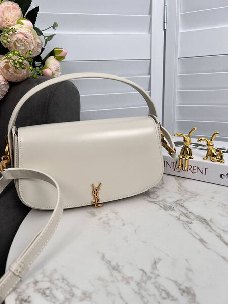 Сумка Saint Laurent женский кожа белый 149765-2
